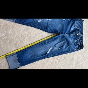 1822 cuffed denim jeans